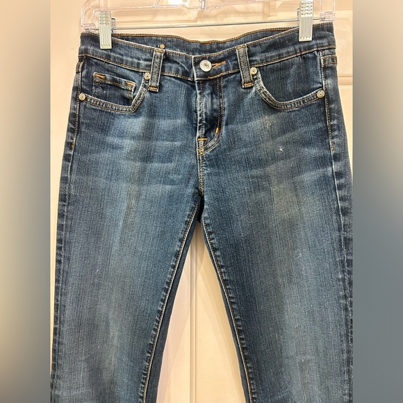 Vigoss Jeans, Boot Cut, Five Pocket, 2% Spandex, Low Rise, Size 3 Junior - Picture 2 of 13